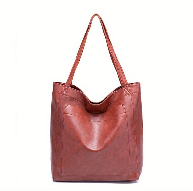 Clara | Faux Leather Tote